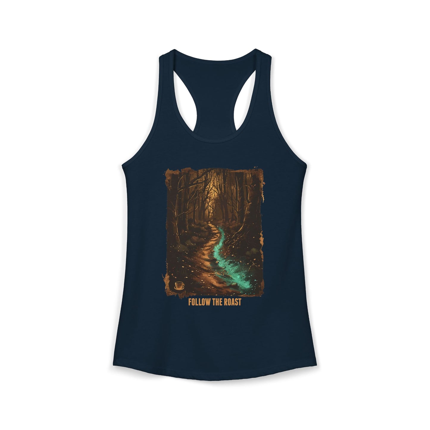 Follow The Roast Women's Ideal Racerback Tank