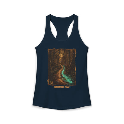 Follow The Roast Women's Ideal Racerback Tank