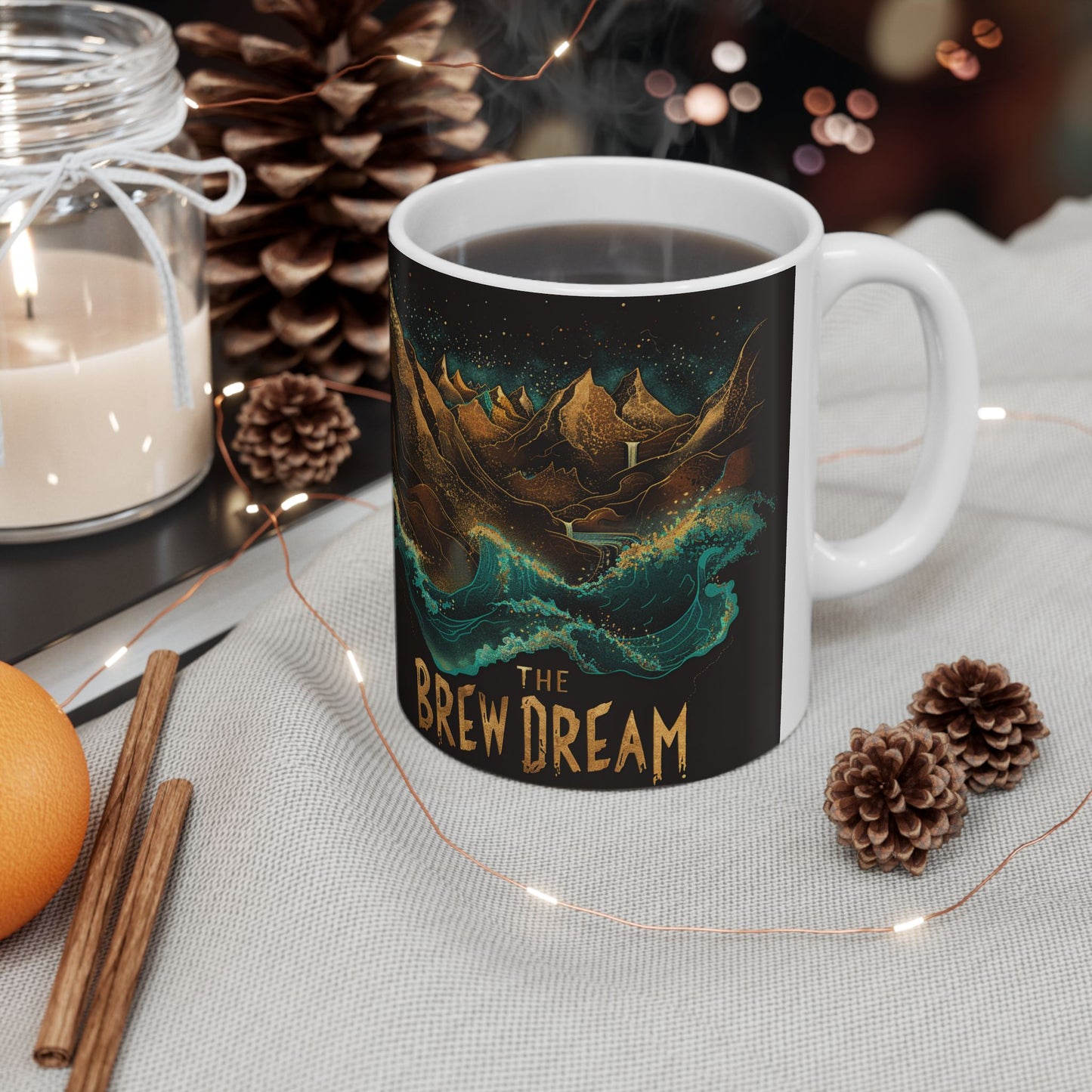 The Brew Dream Ceramic Mug (11oz/15oz)