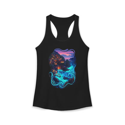 Light In The Sea Women's Ideal Racerback Tank