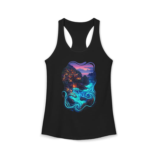 Light In The Sea Women's Ideal Racerback Tank