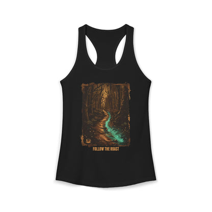Follow The Roast Women's Ideal Racerback Tank