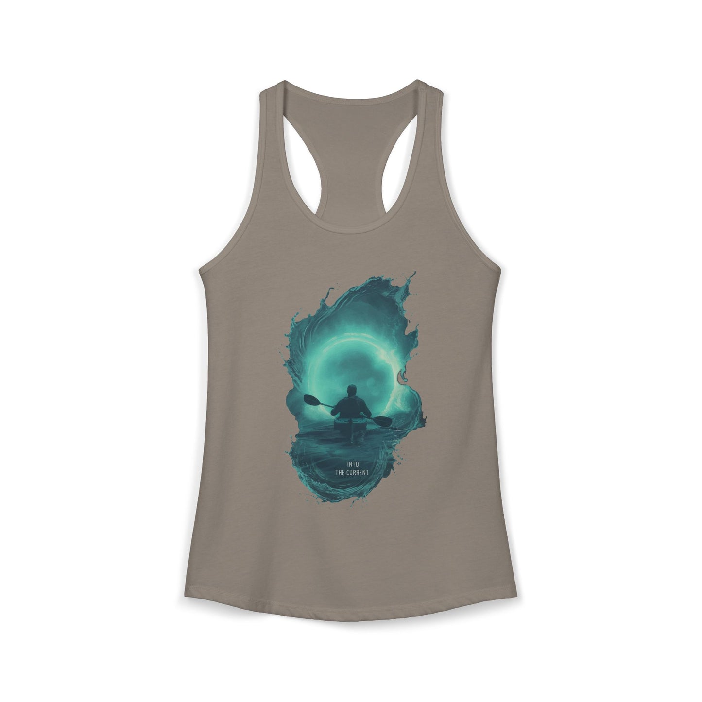 Into The Current Women's Ideal Racerback Tank