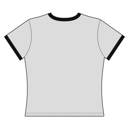 Rise And Glow Women's Ringer Tee