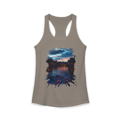 The Glowing Path Women's Ideal Racerback Tank