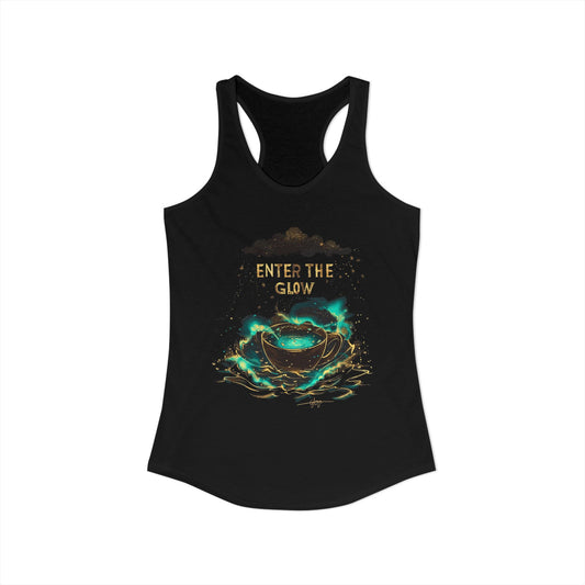 Enter The Glow Women's Ideal Racerback Tank