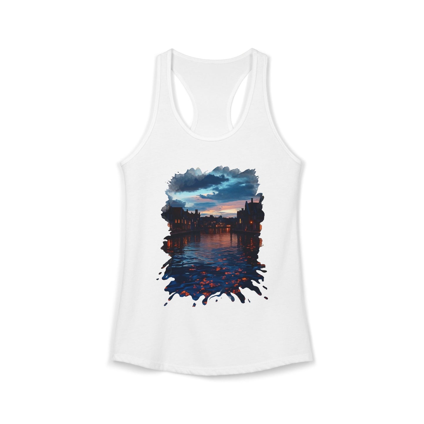 The Glowing Path Women's Ideal Racerback Tank