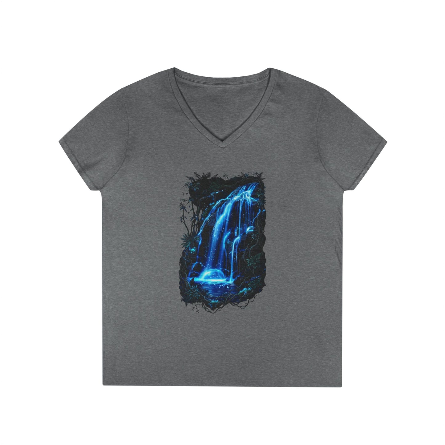 Fluid of Light Women's V-Neck Tee