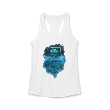 Enter The Glow Women's Ideal Racerback Tank