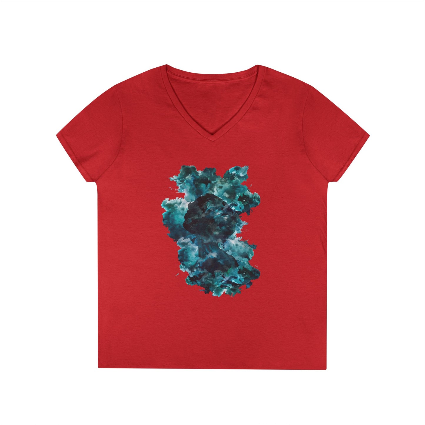 The Bright Mind Women's V-Neck Tee