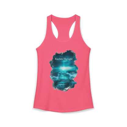 Rise Into The Light Women's Ideal Racerback Tank