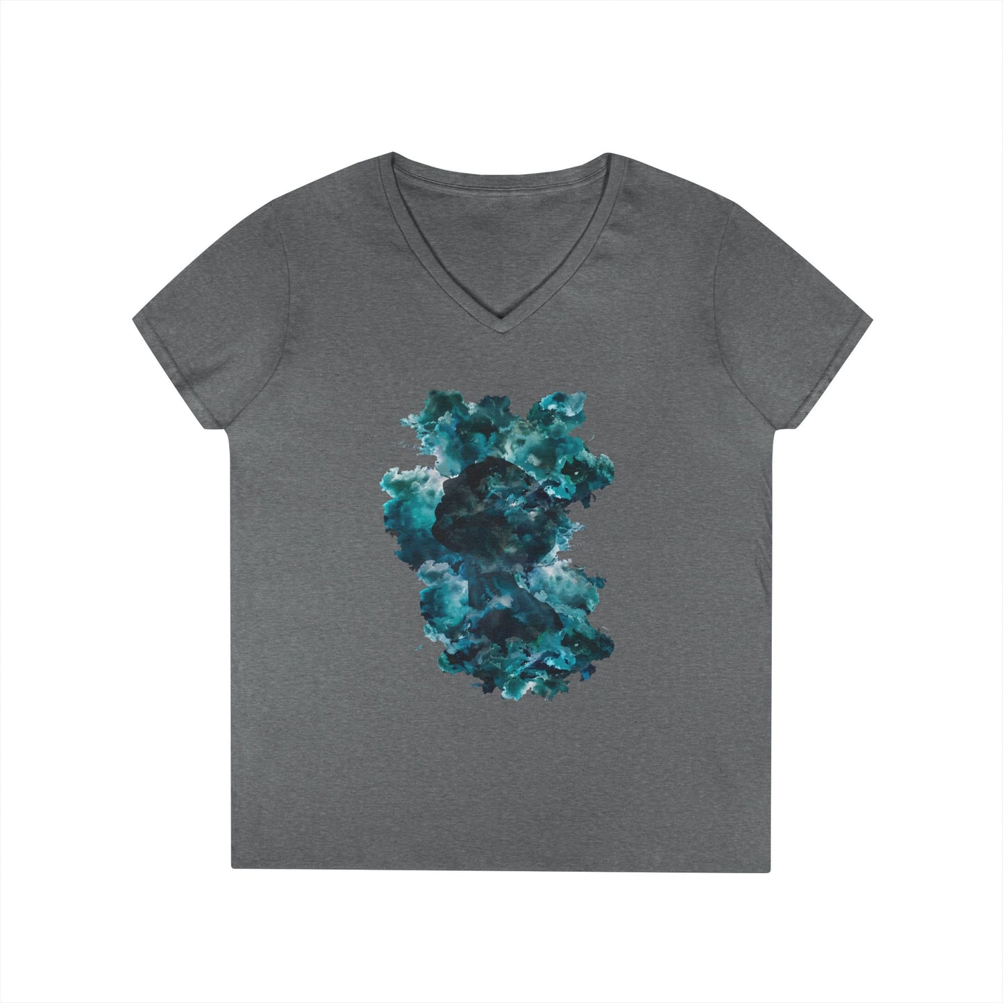 The Bright Mind Women's V-Neck Tee