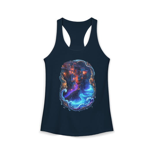 A Glowing Shore Women's Ideal Racerback Tank