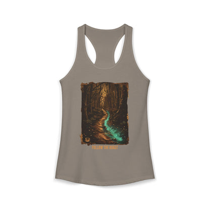 Follow The Roast Women's Ideal Racerback Tank