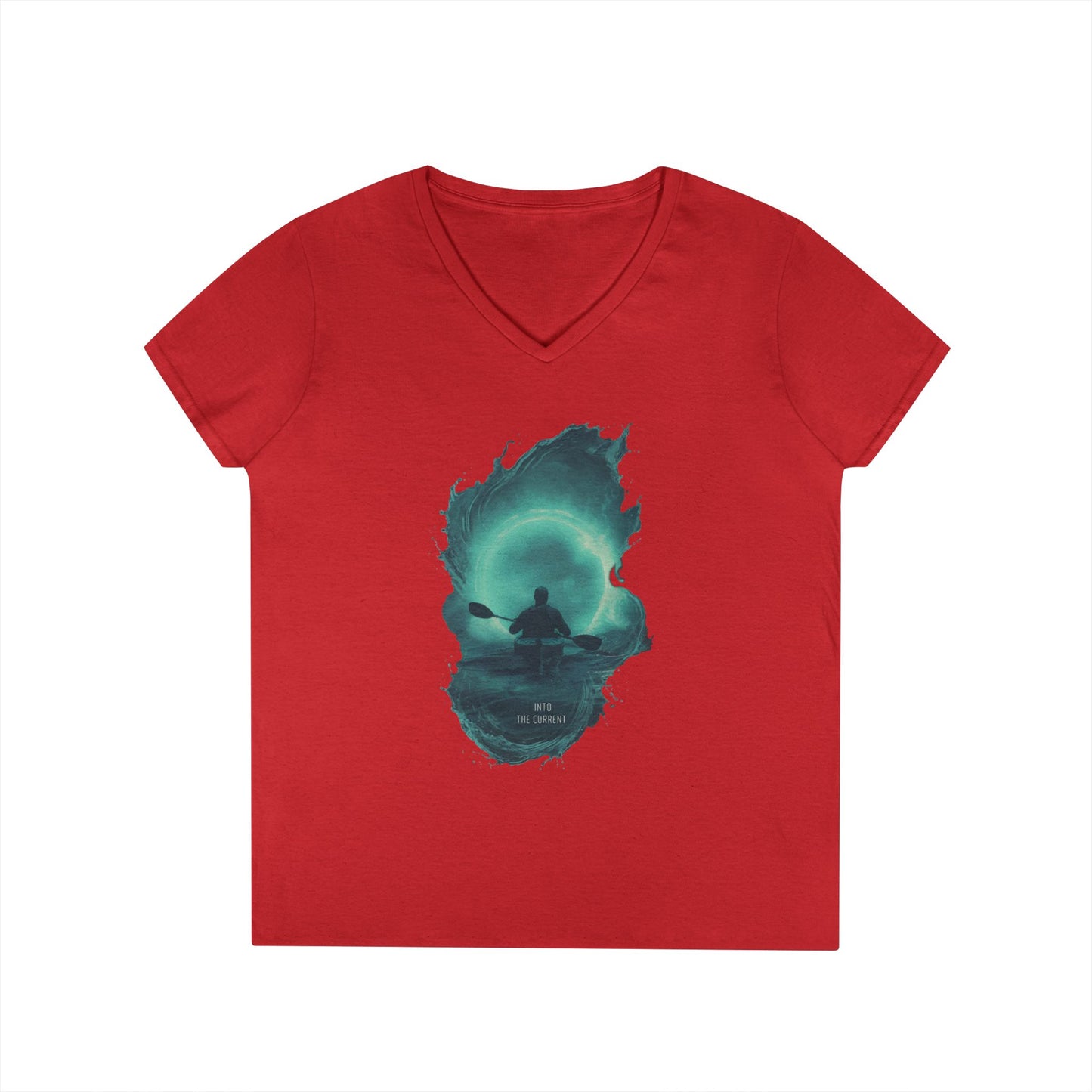 Into The Current Women's V-Neck Tee