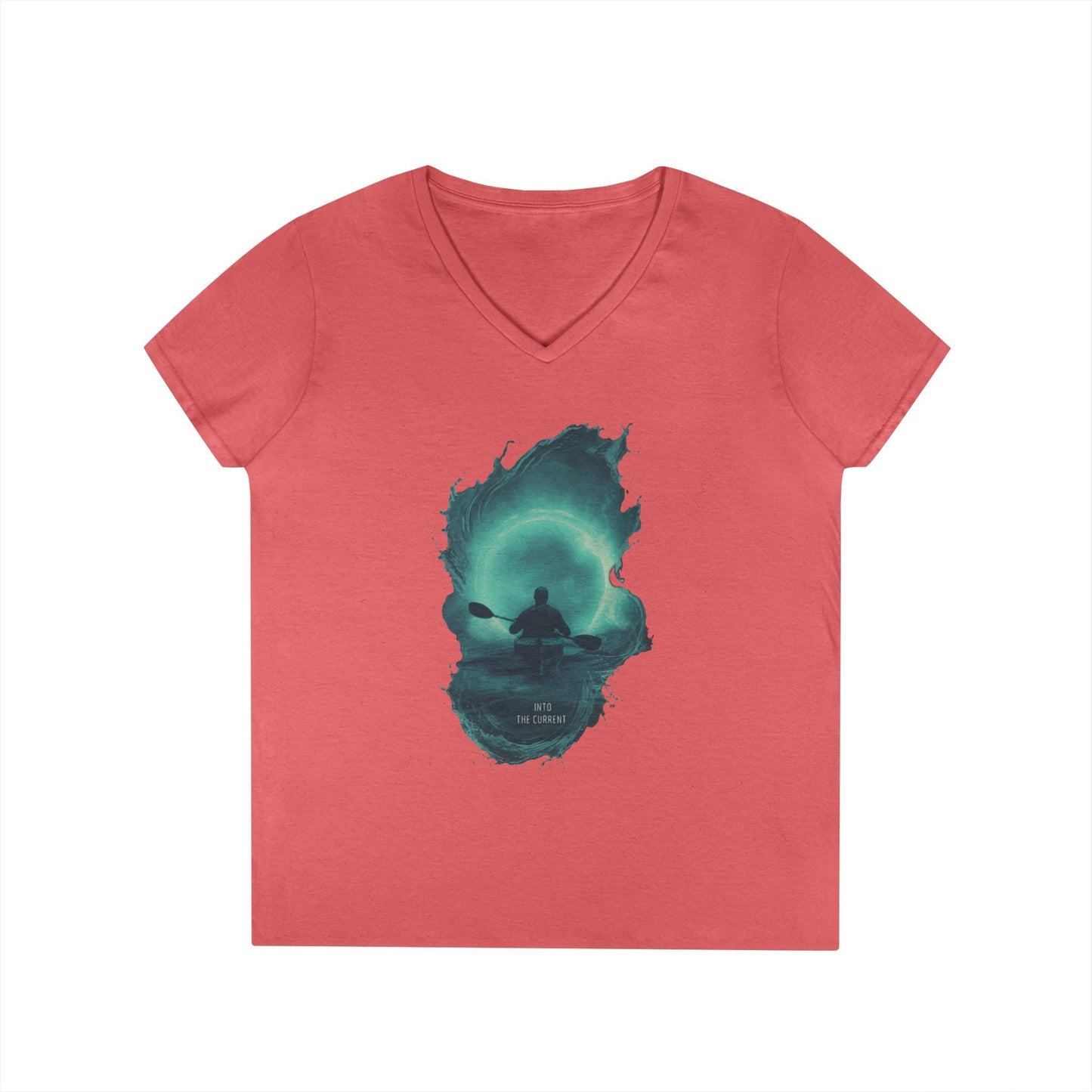 Into The Current Women's V-Neck Tee