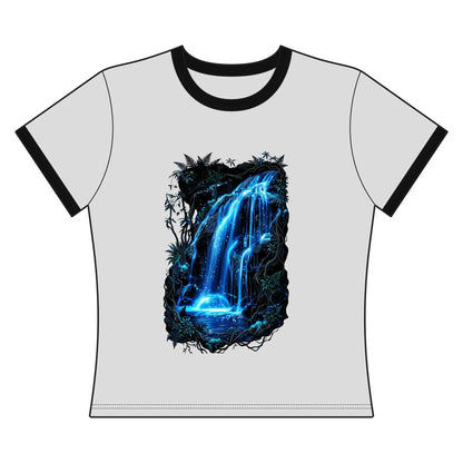 Fluid of Light Women's Ringer Tee