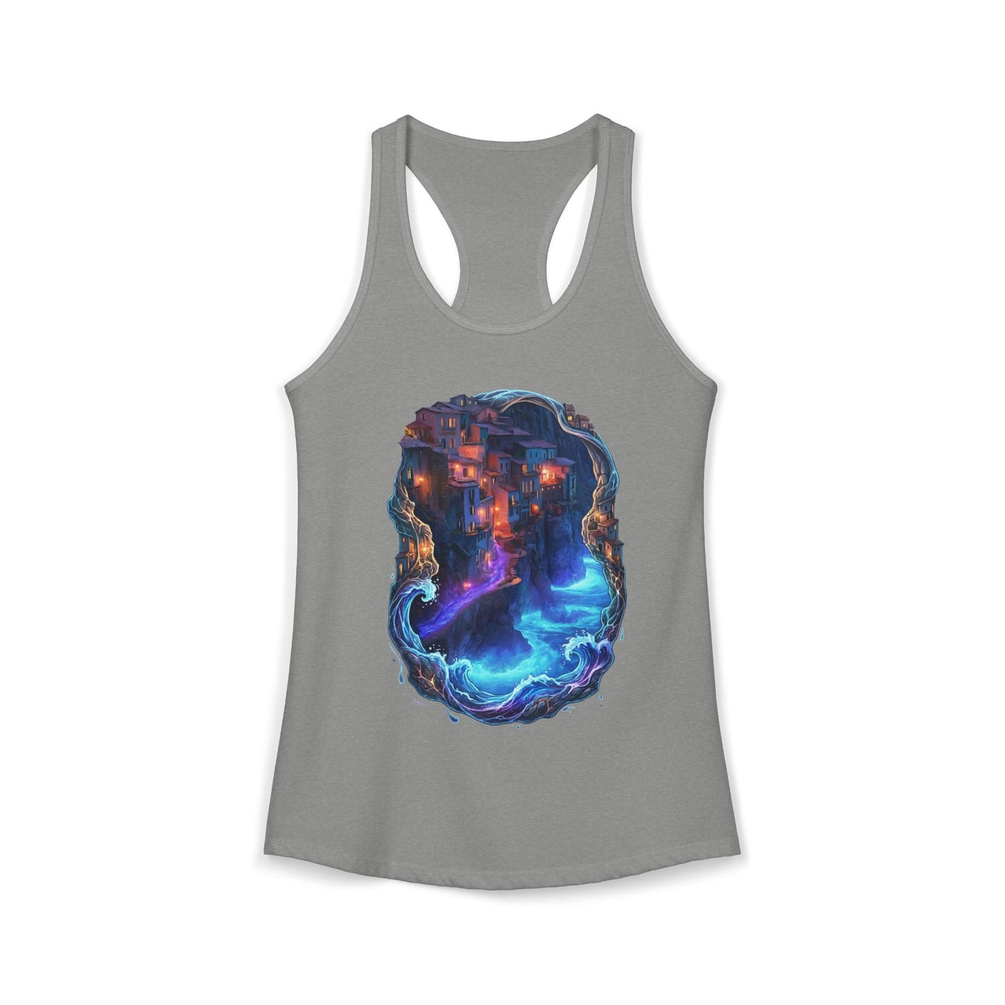 A Glowing Shore Women's Ideal Racerback Tank