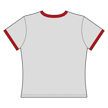 Time Shapes The Light Women's Ringer Tee