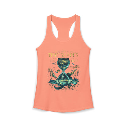 Time Shapes The Light Women's Ideal Racerback Tank