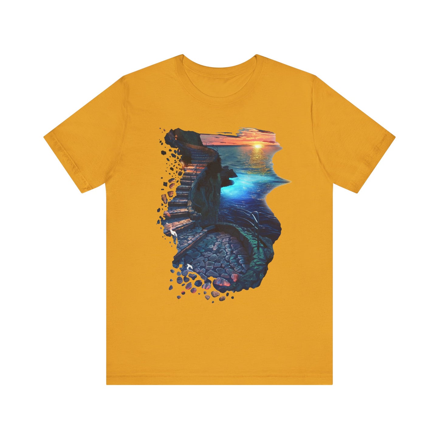 The Glowing Path Unisex Tee