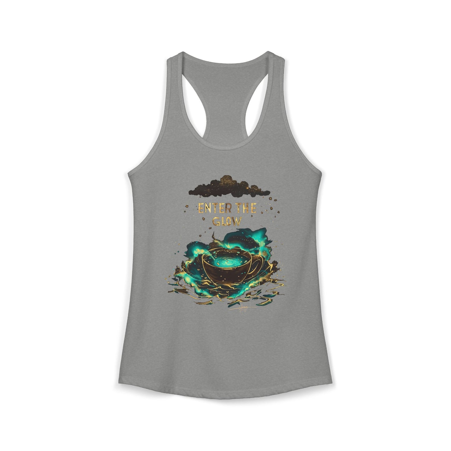 Enter The Glow Women's Ideal Racerback Tank