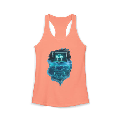 Enter The Glow Women's Ideal Racerback Tank