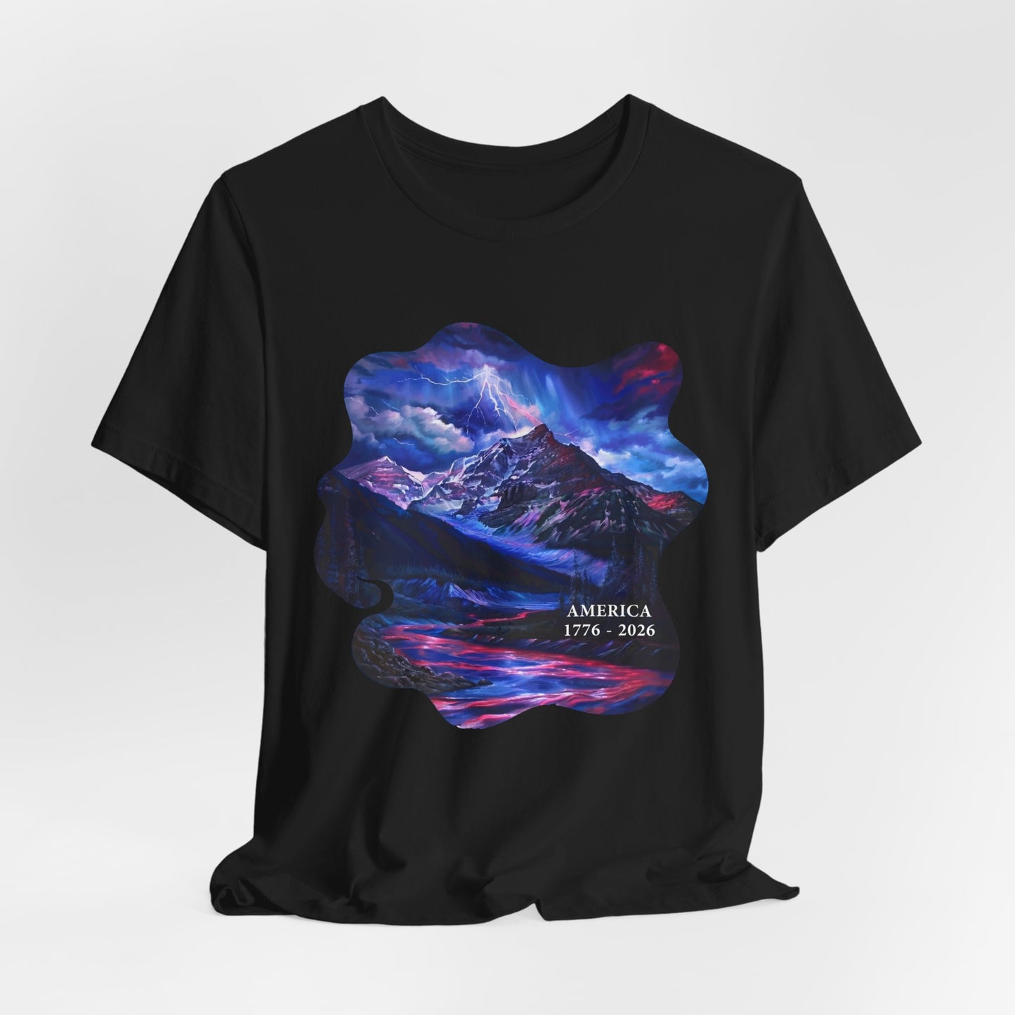 America 1776-2026 Independence Day USA Unisex Tee