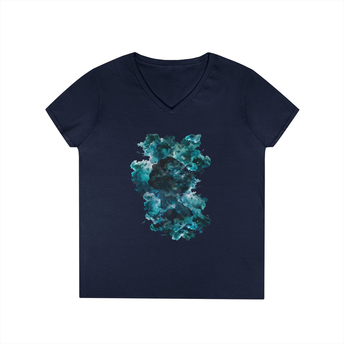 The Bright Mind Women's V-Neck Tee