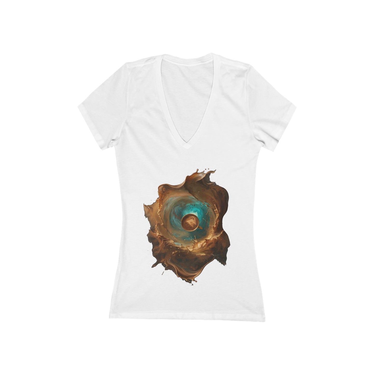 Rise And Glow Women's Deep V-neck Tee