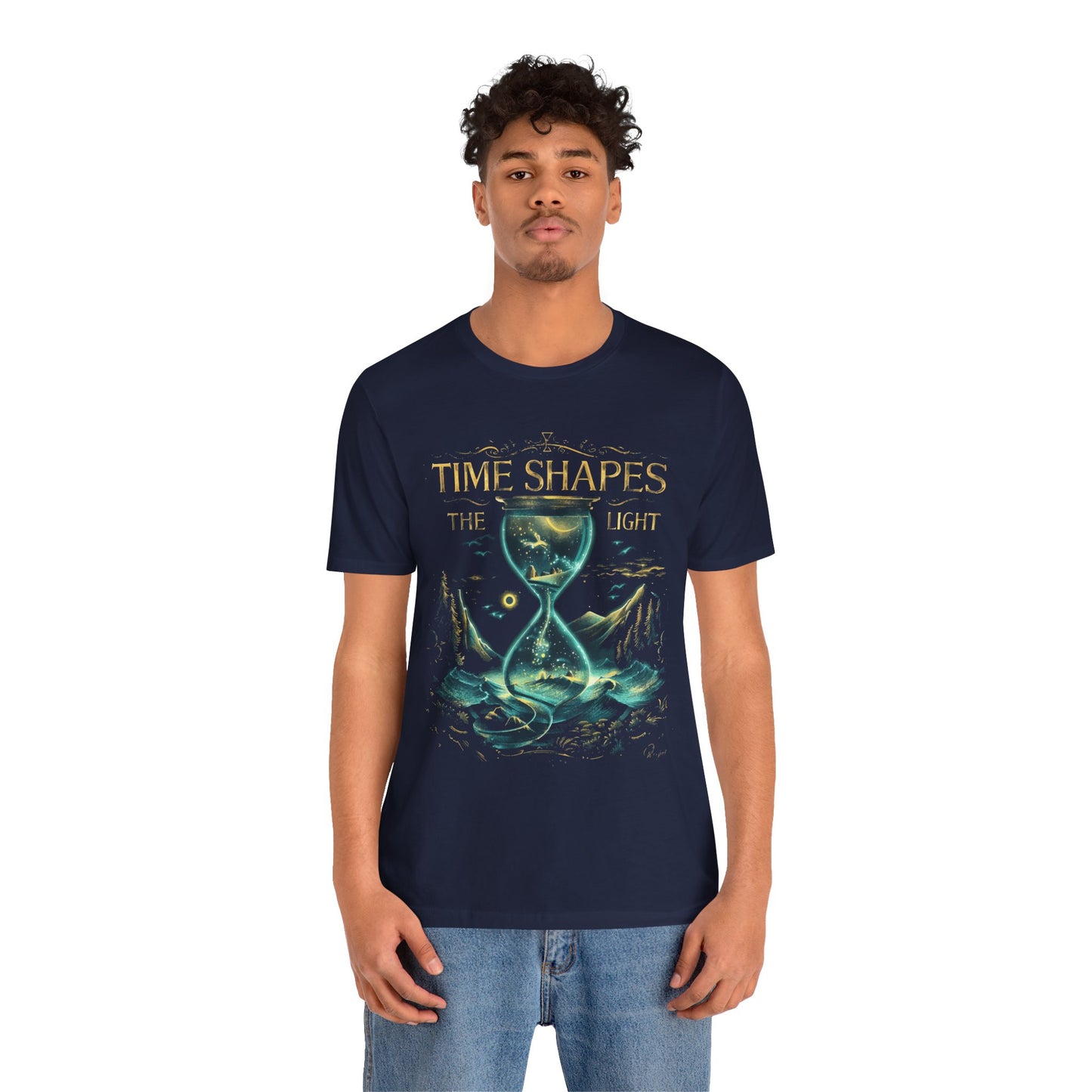 Time Shapes The Light Unisex Tee