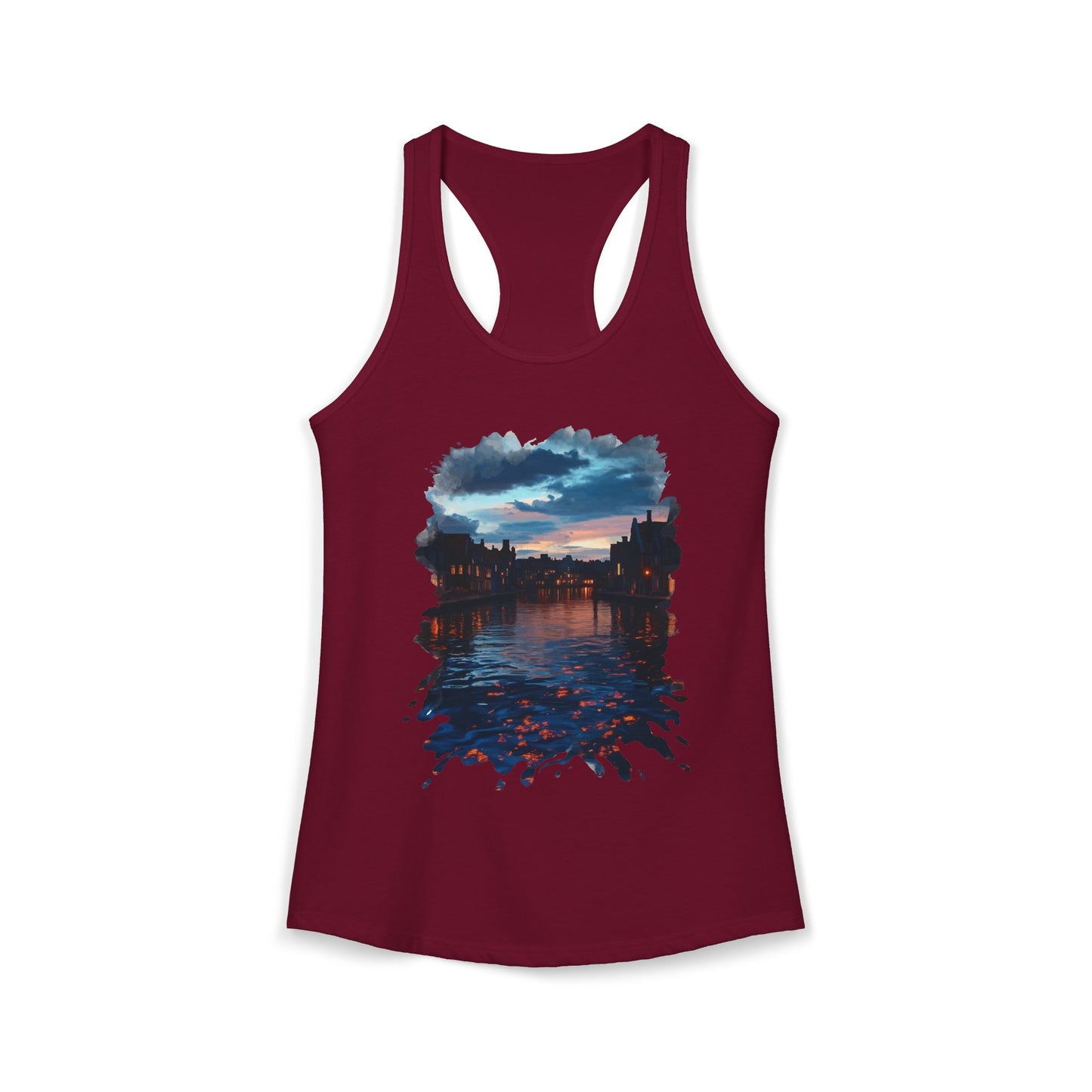 The Glowing Path Women's Ideal Racerback Tank