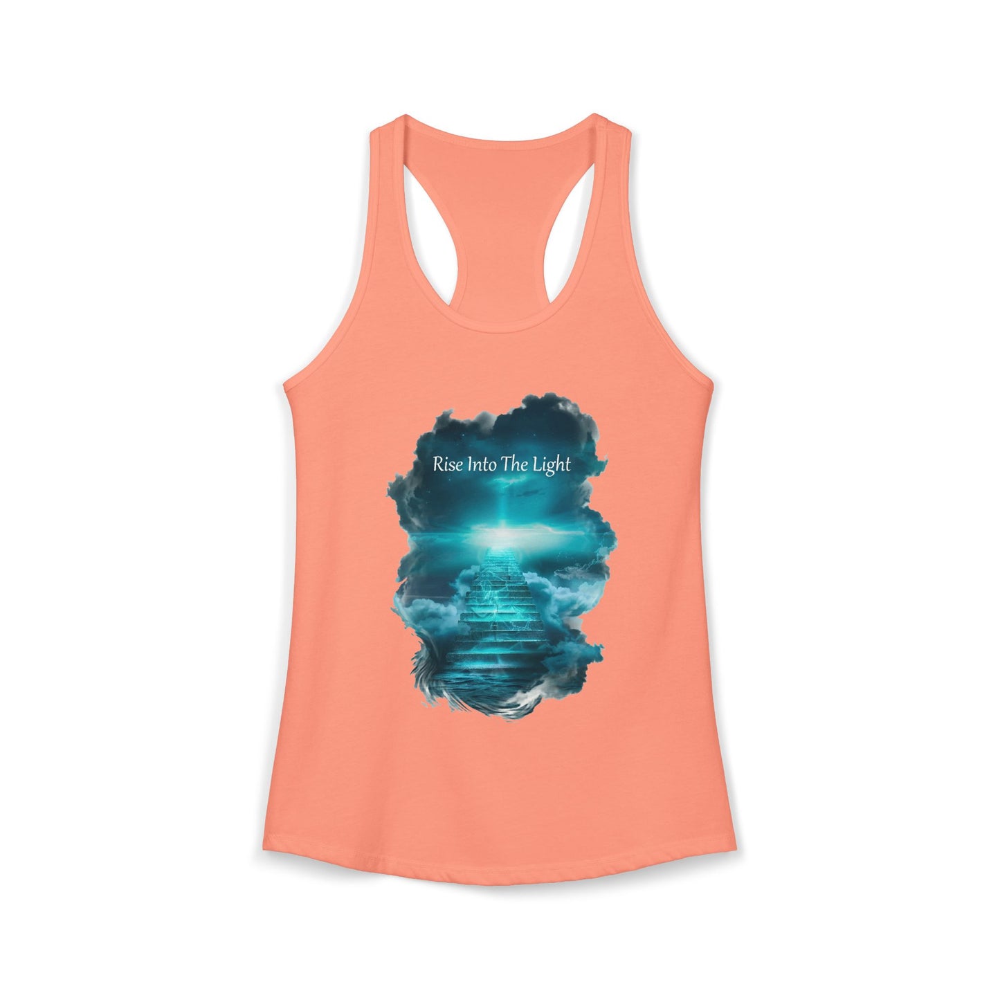 Rise Into The Light Women's Ideal Racerback Tank