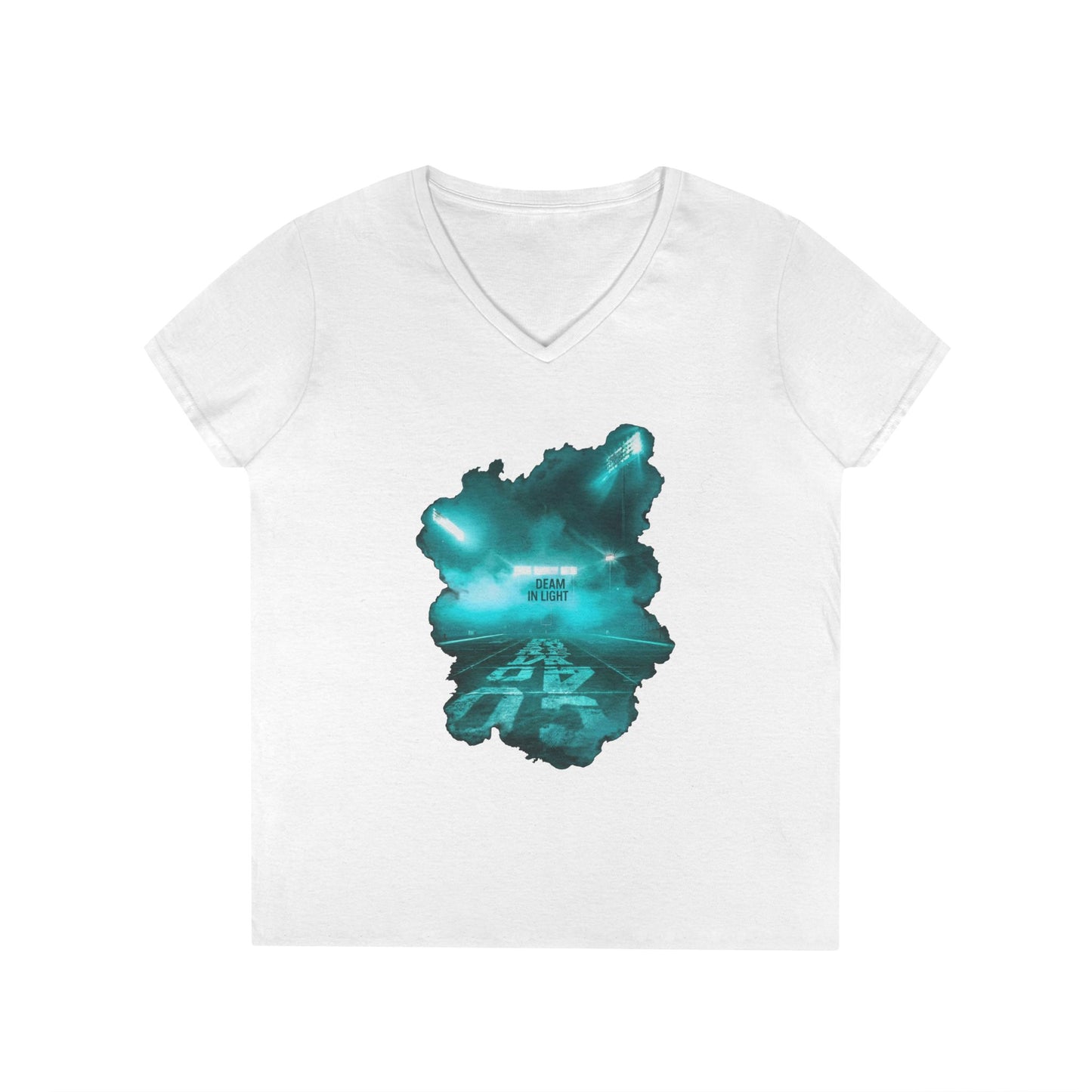 Dream In Light Women's V-Neck Tee