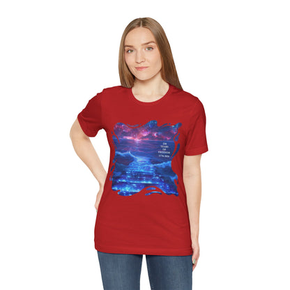 250 Years of Freedom 1776-2026 Independence Day USA Unisex Tee
