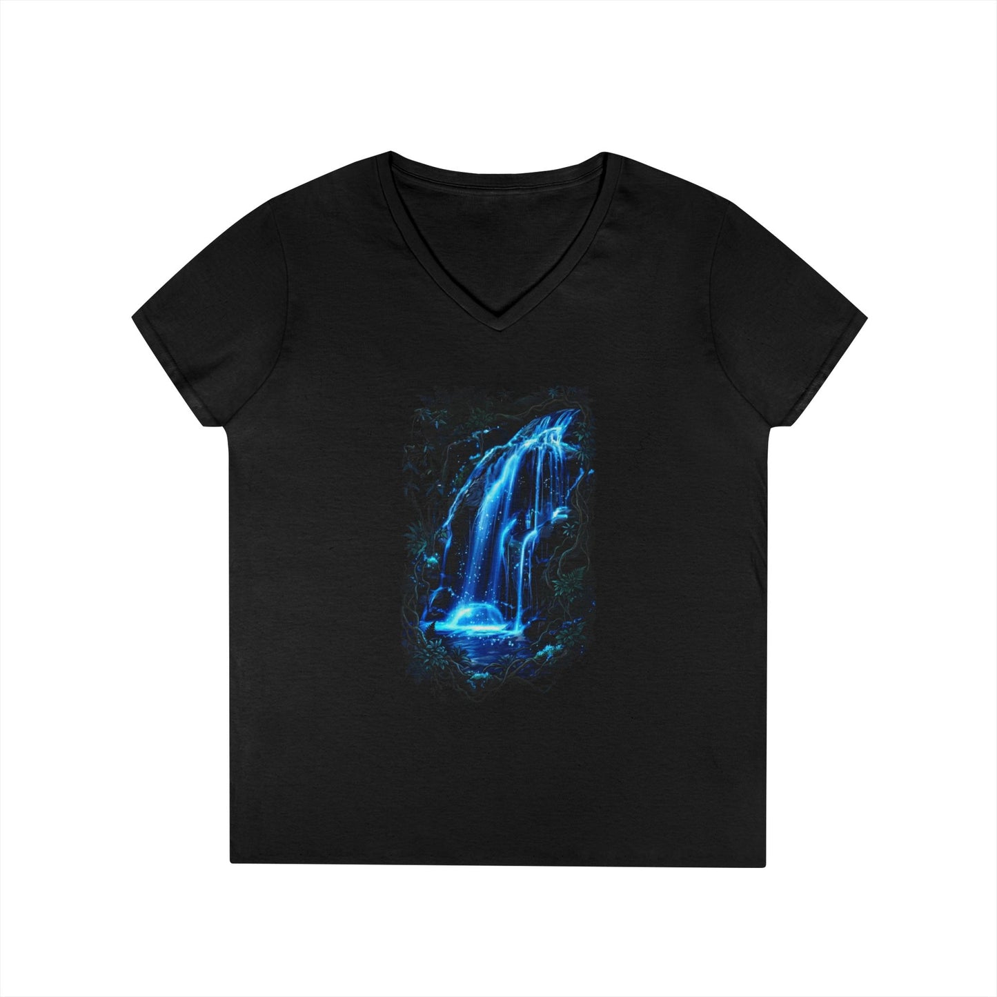 Fluid of Light Women's V-Neck Tee