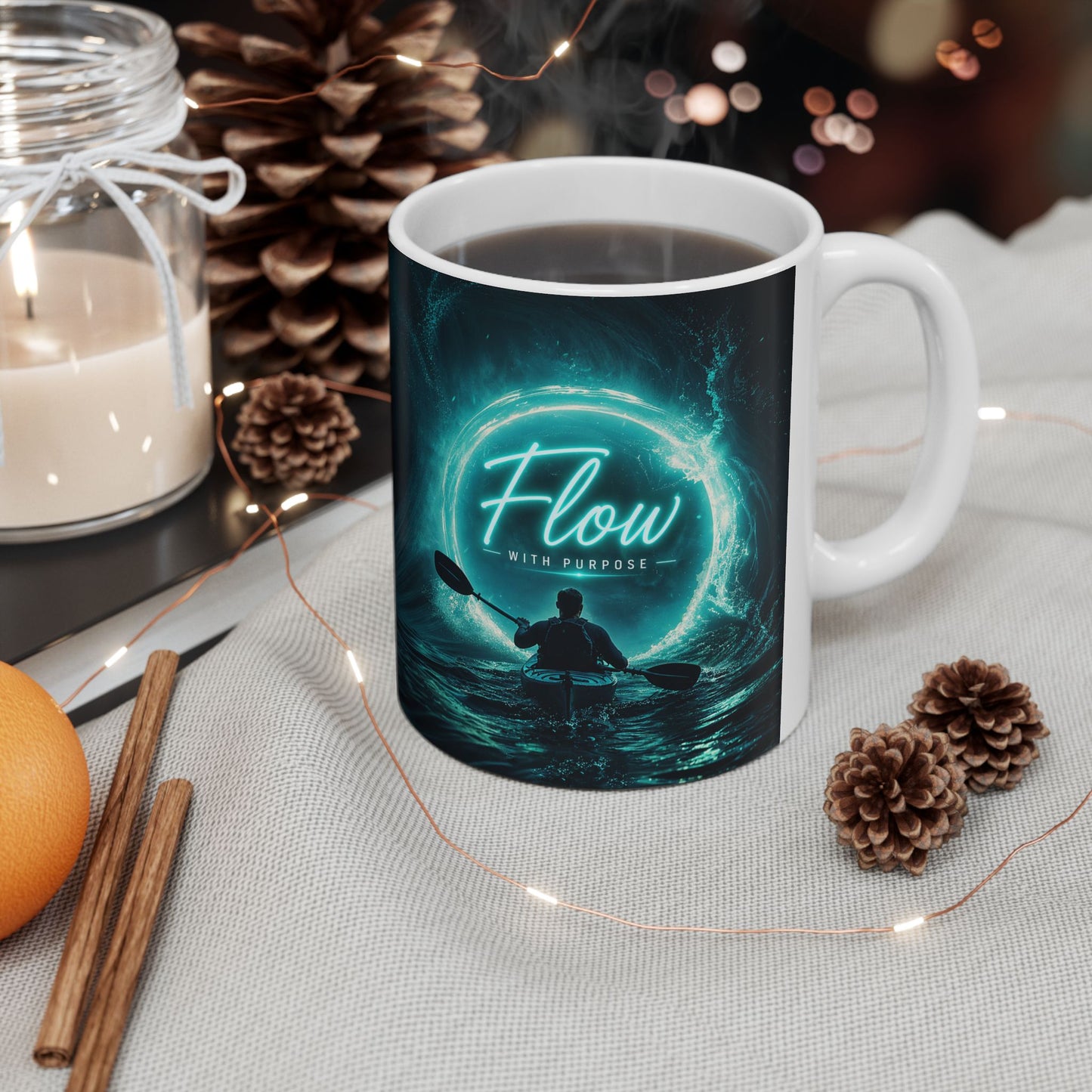 Flow Your Purpose Ceramic Mug (11oz/15oz)