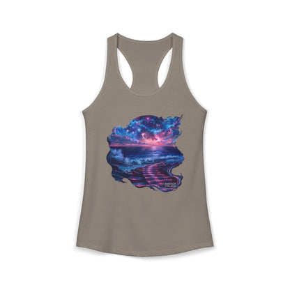 250 Years of Freedom 1776-2026 Independence Day USA Women's Ideal Racerback Tank