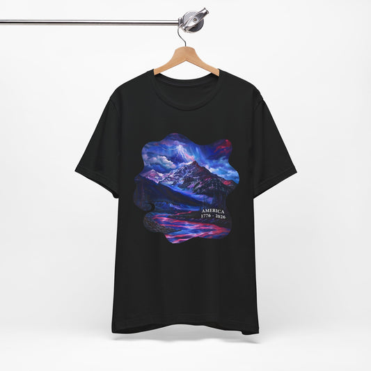America 1776-2026 Independence Day USA Unisex Tee