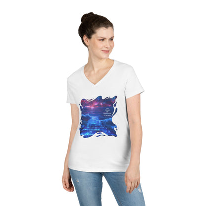 250 Years of Freedom 1776-2026 Independence Day USA Women's V-Neck Tee