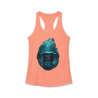 Enter The Glow Women's Ideal Racerback Tank
