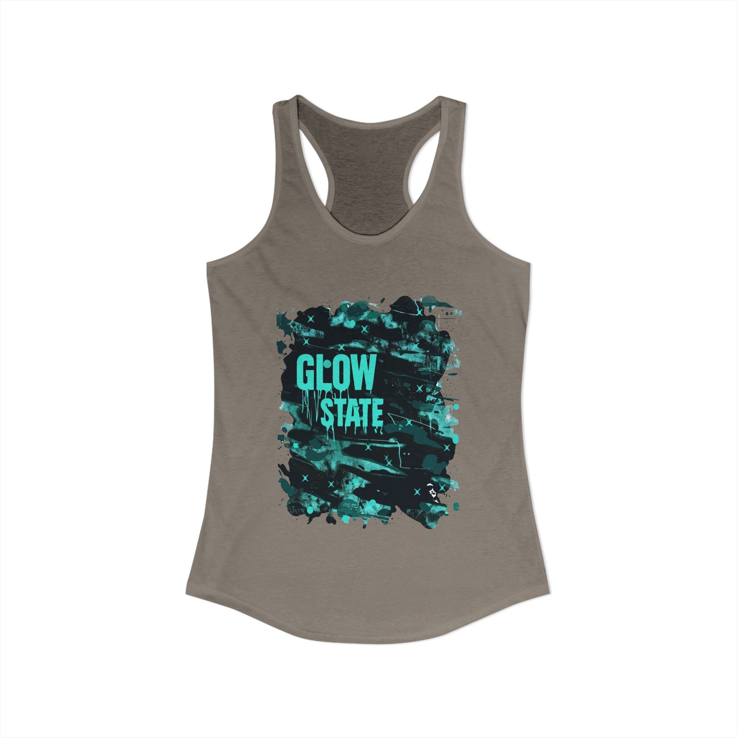 Glow State Women's Ideal Racerback Tank