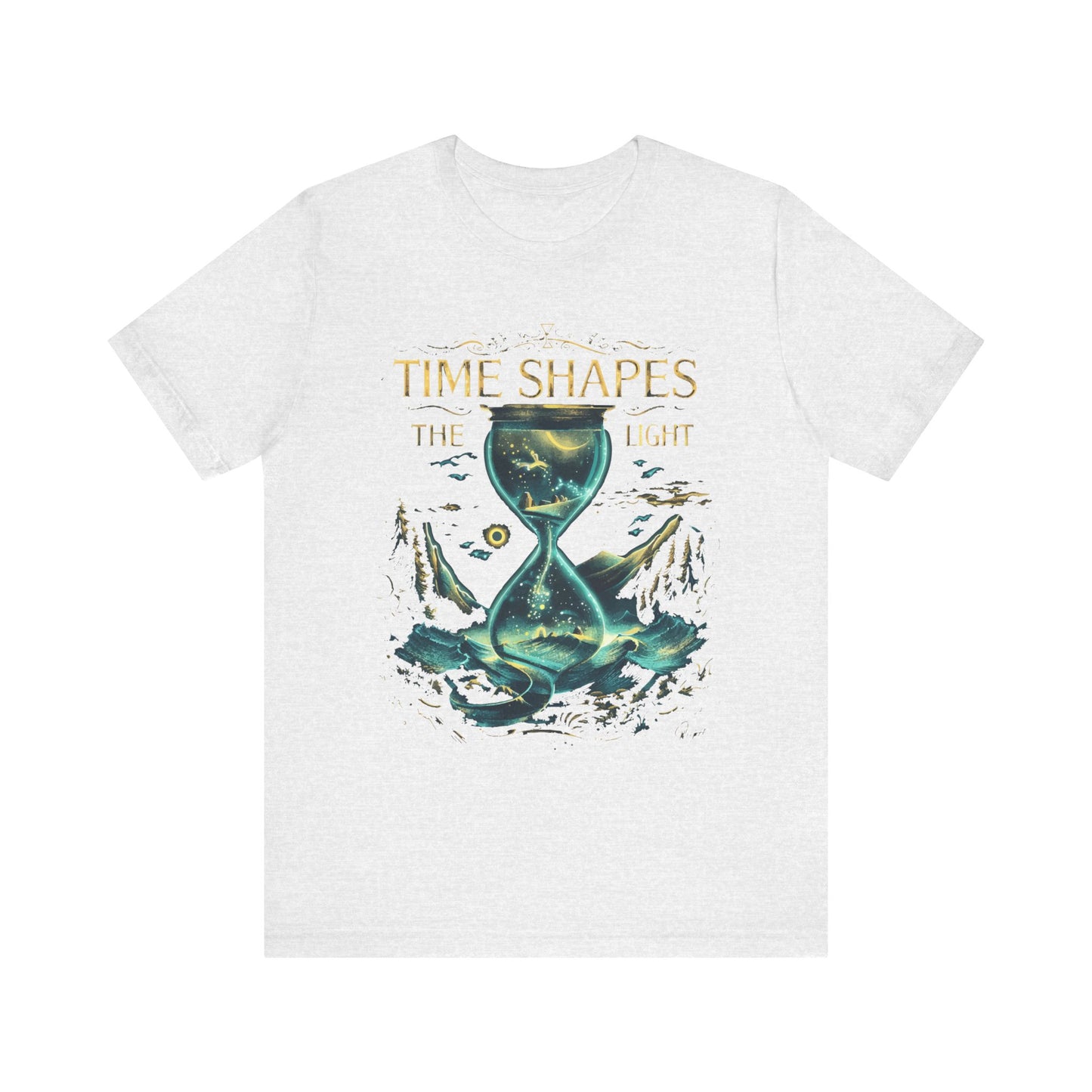 Time Shapes The Light Unisex Tee