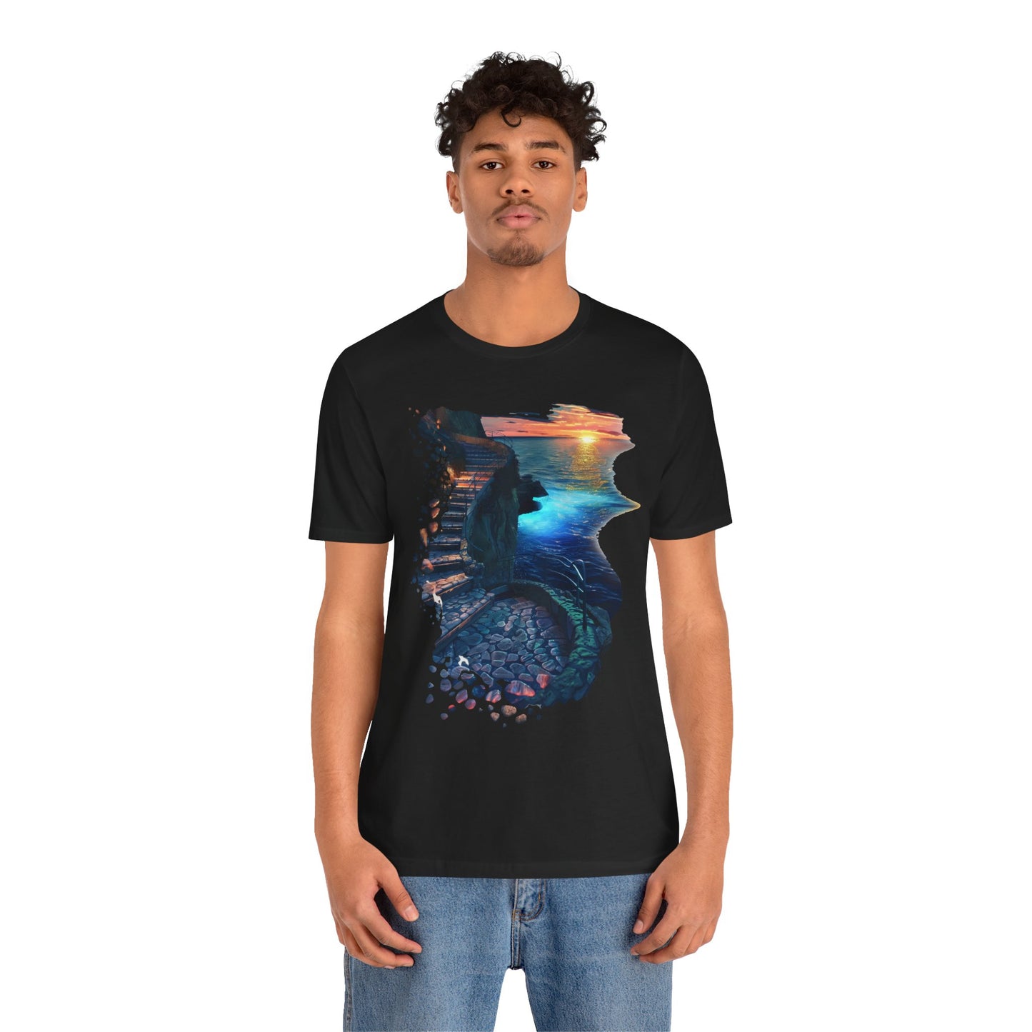The Glowing Path Unisex Tee