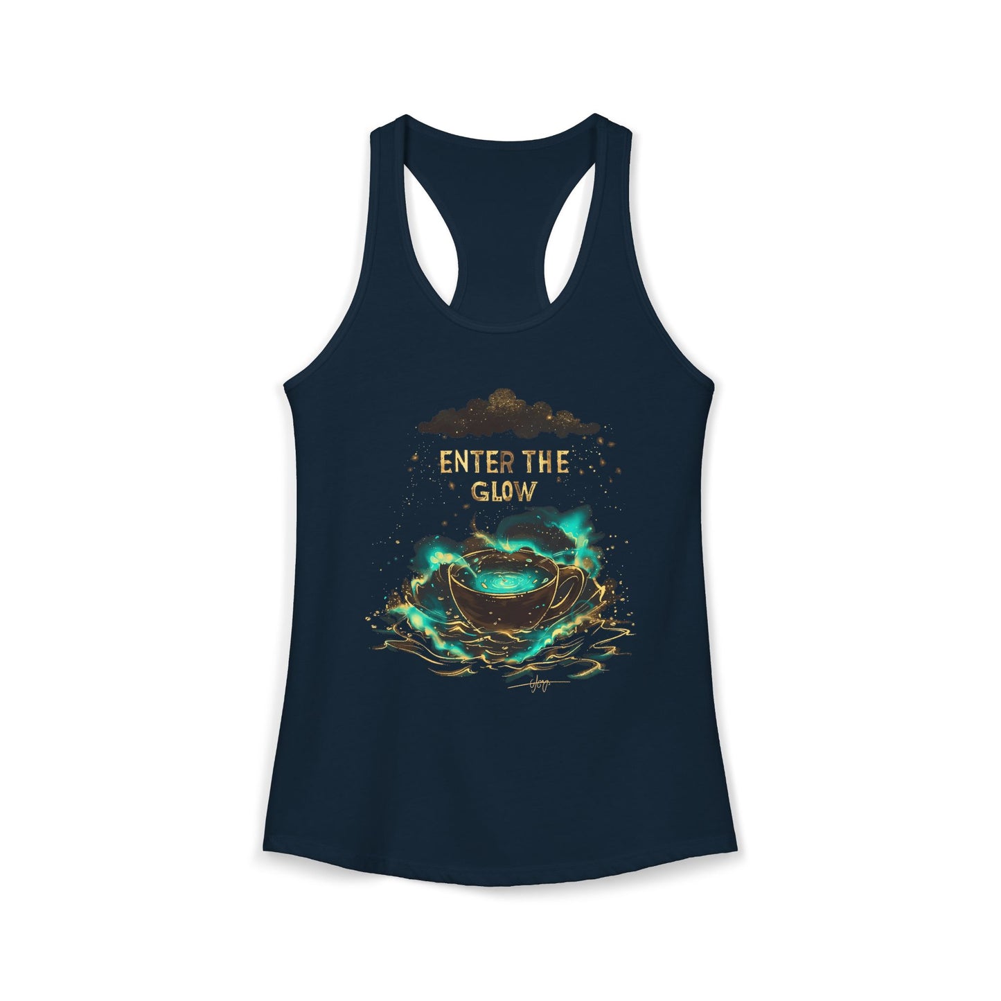 Enter The Glow Women's Ideal Racerback Tank