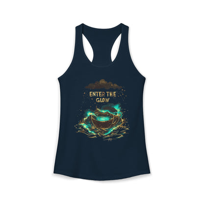 Enter The Glow Women's Ideal Racerback Tank