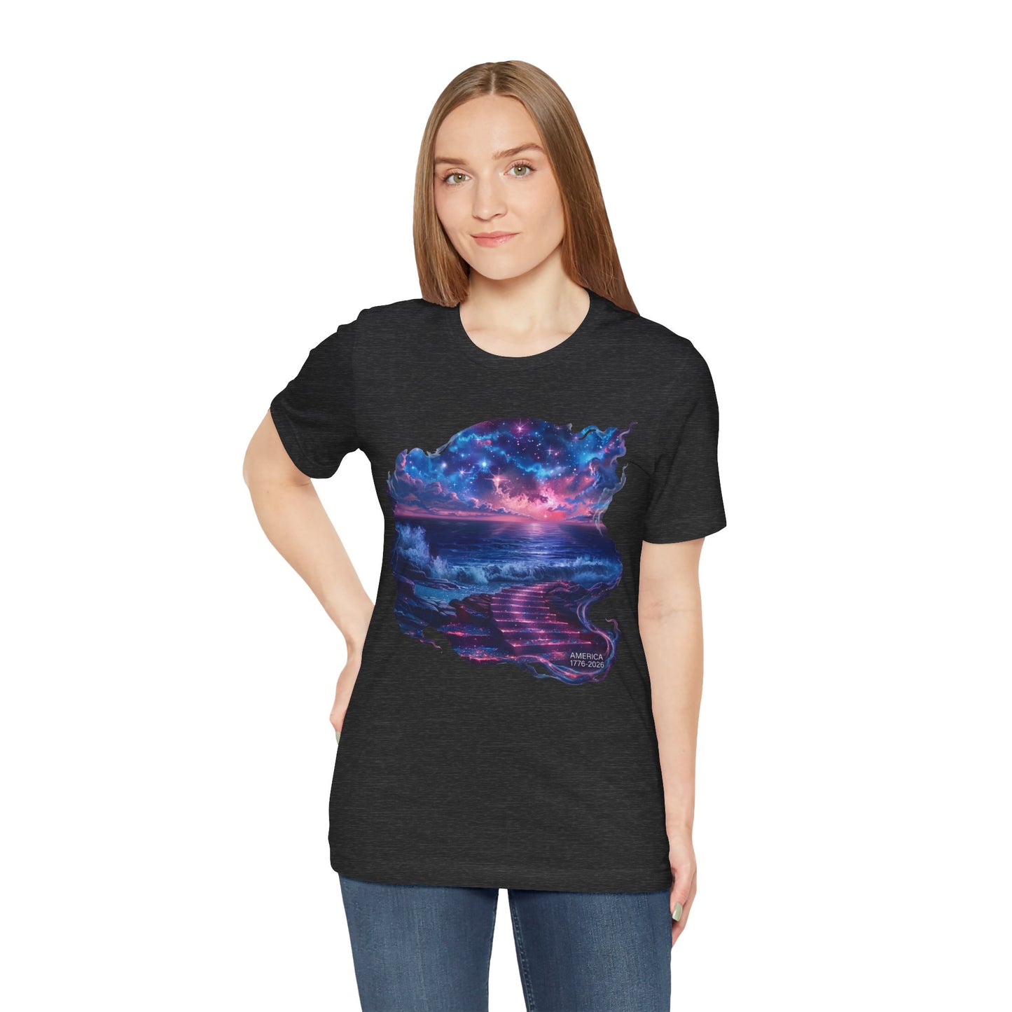 250 Years of Freedom 1776-2026 Independence Day USA  Unisex Tee