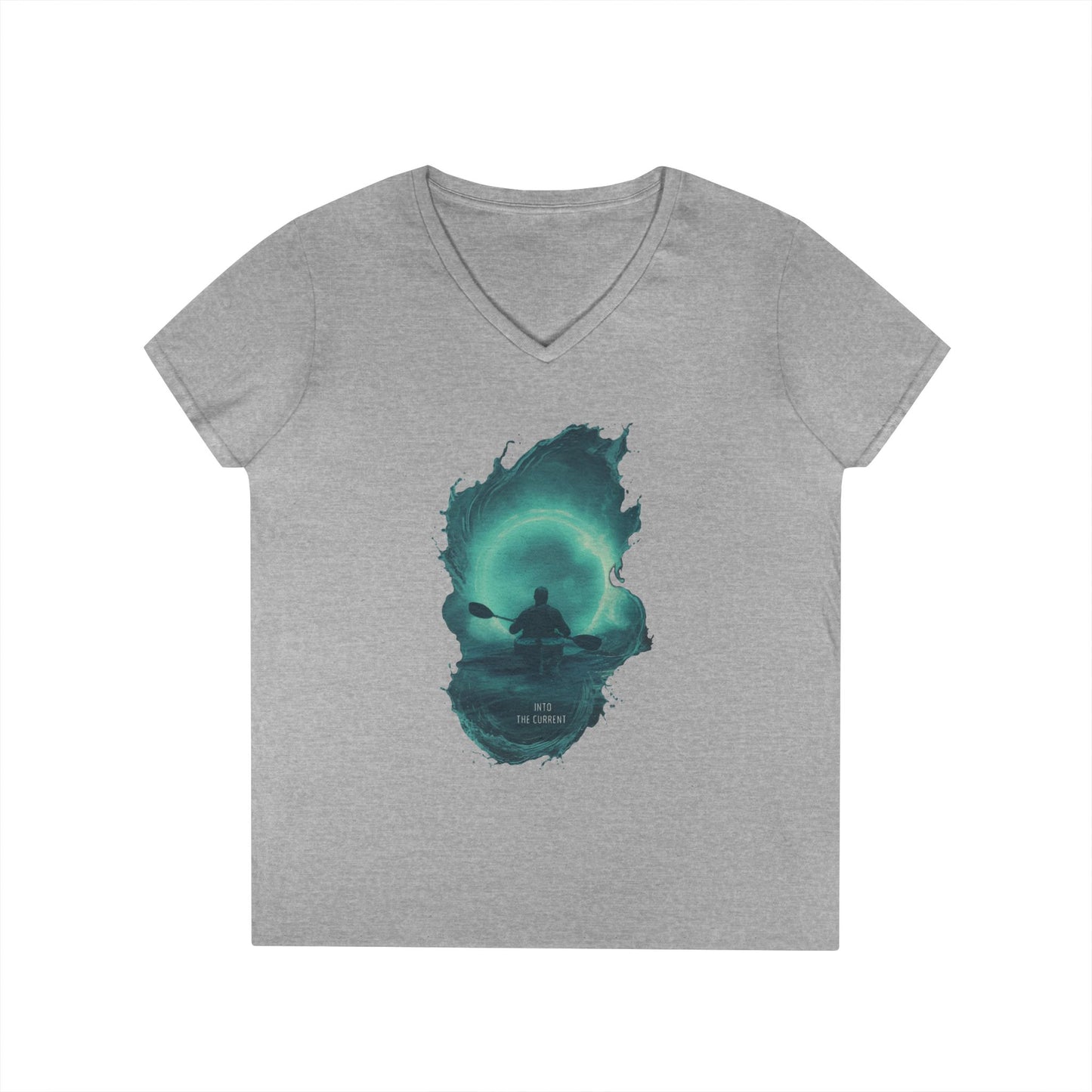 Into The Current Women's V-Neck Tee