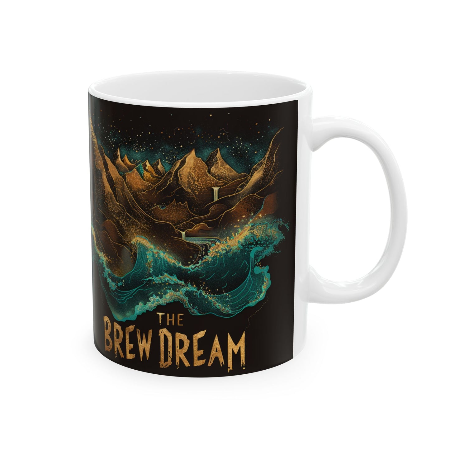 The Brew Dream Ceramic Mug (11oz/15oz)
