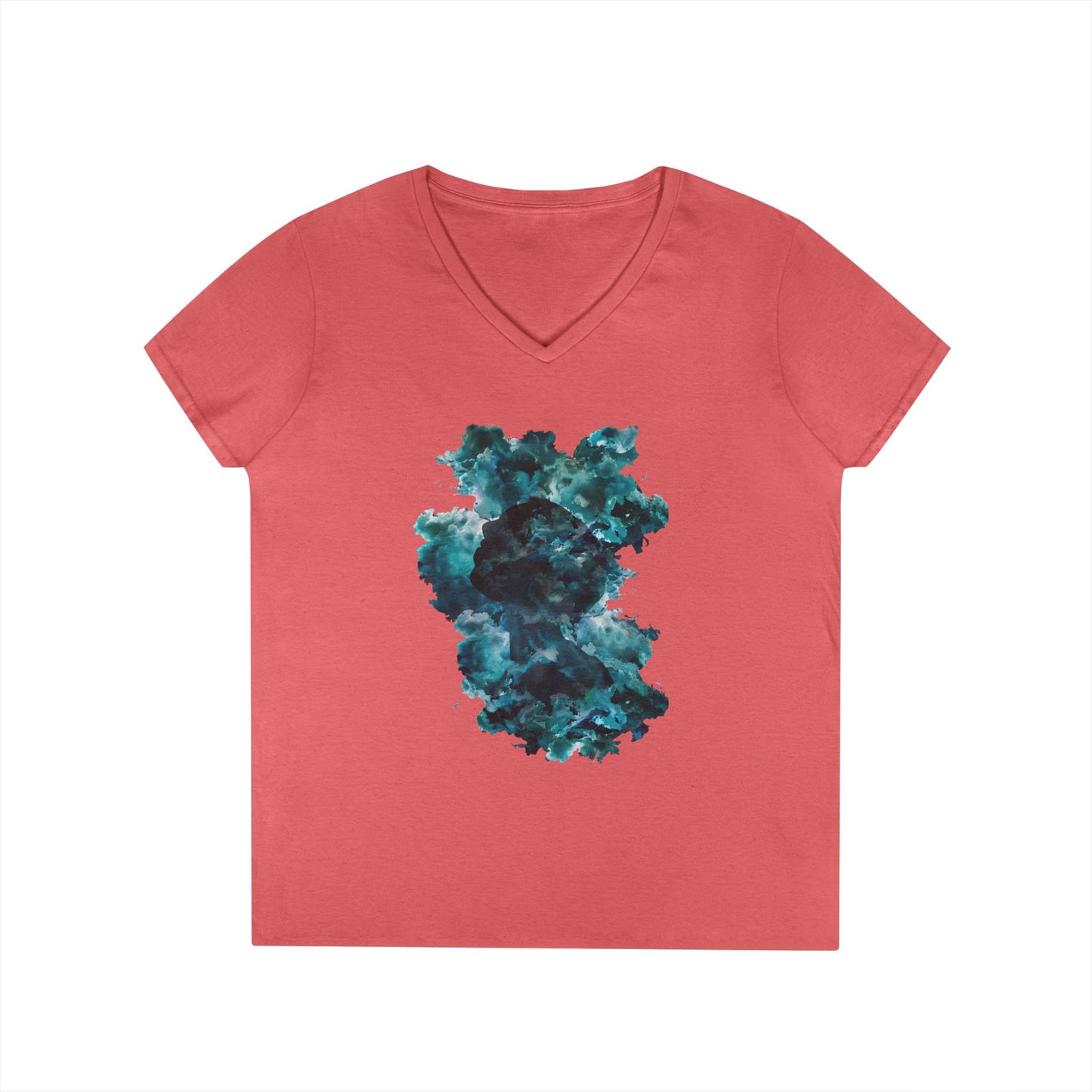 The Bright Mind Women's V-Neck Tee